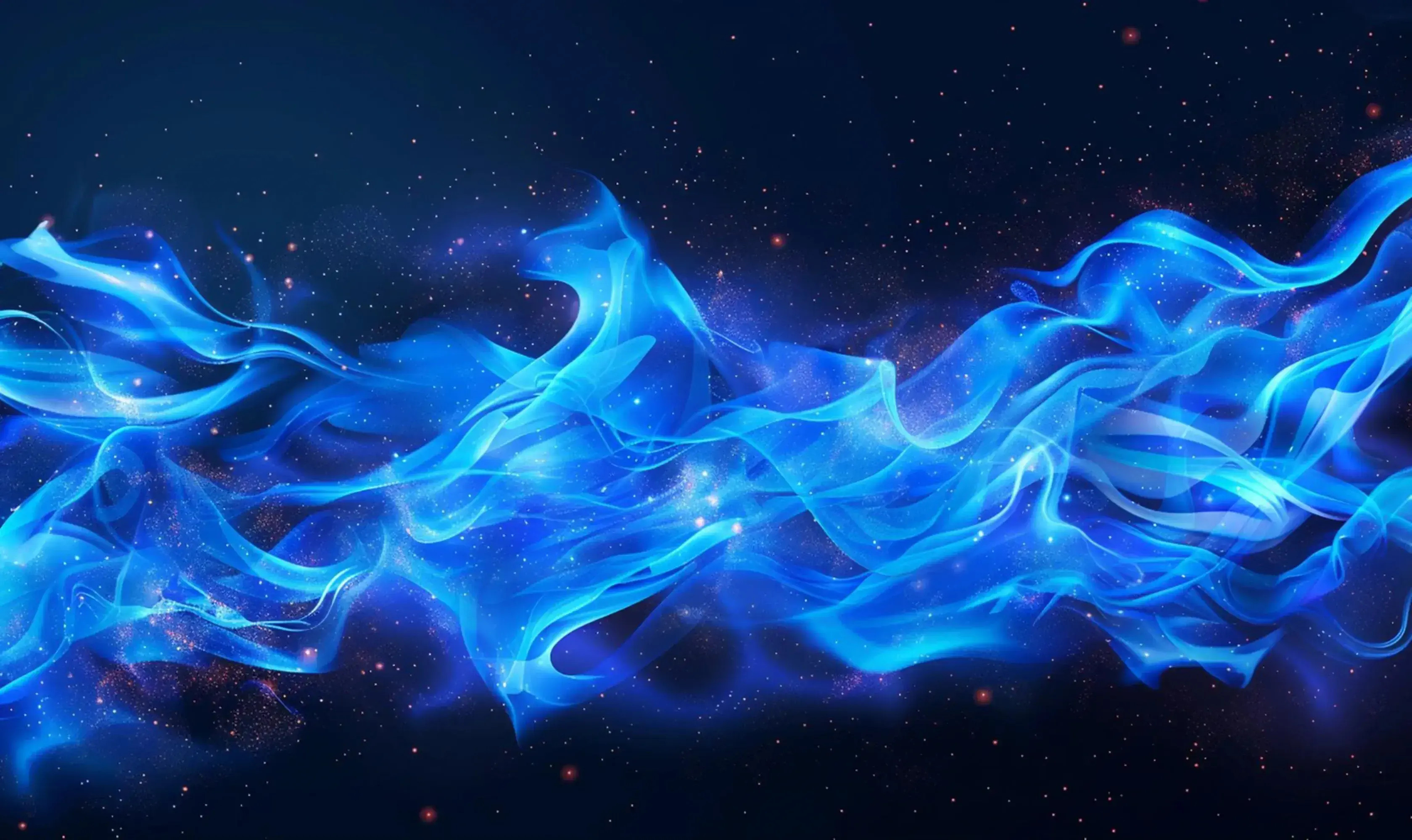 blue fire